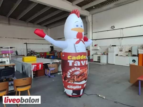 Tavuk Gel Gel Balon - Görsel 3