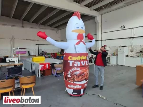 Tavuk Gel Gel Balon - Görsel 2